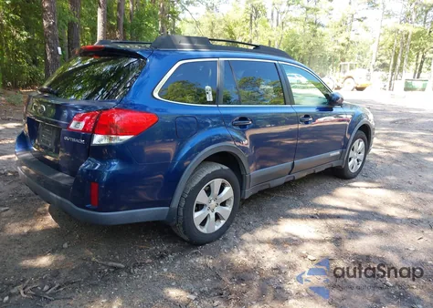 2011 Subaru Outback 2.5I Premium from USA, damaged, VIN 4S4BRCGC9B3401608